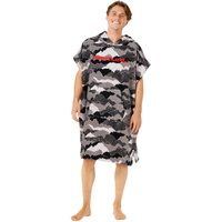 Hommes Serviette ï¿½ Capuche Fun Times Poncho / Gris